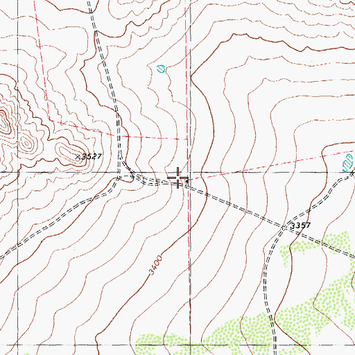 Topographic Map of Kelly Wade Windmill, TX