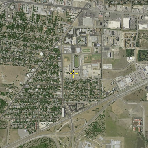Aerial/Satellite Image of Kindred School, TX