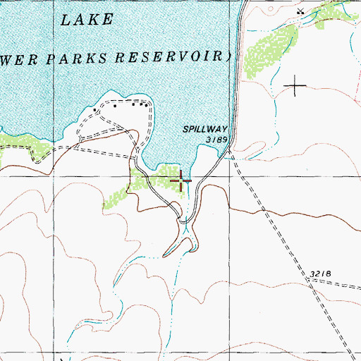 Topographic Map of Kountz Draw, TX