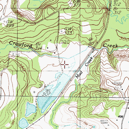Topographic Map of Lakeland Farm, TX