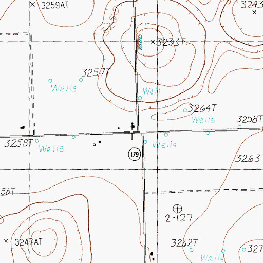 Topographic Map of Lakeview Church, TX