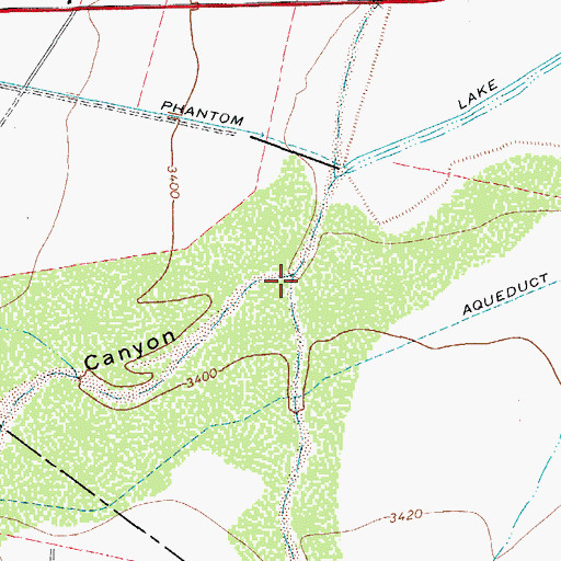 Topographic Map of Madera Canyon, TX