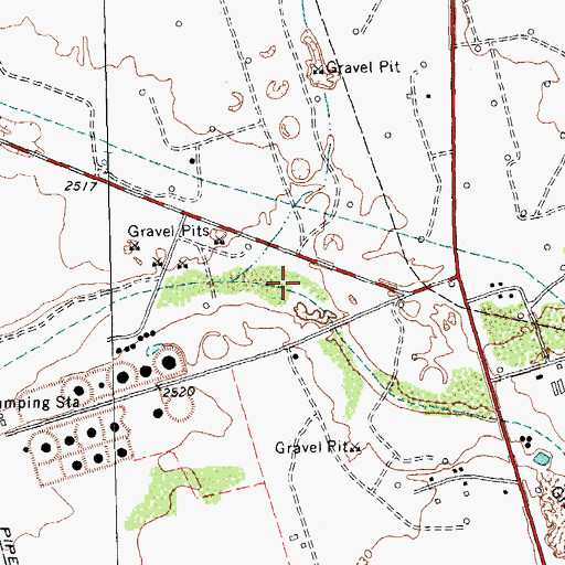 Topographic Map of Mayfield Draw, TX