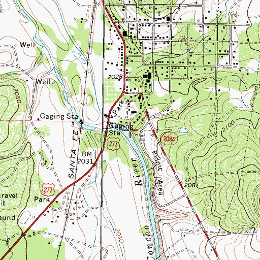 Topographic Map of McKildrick Draw, TX