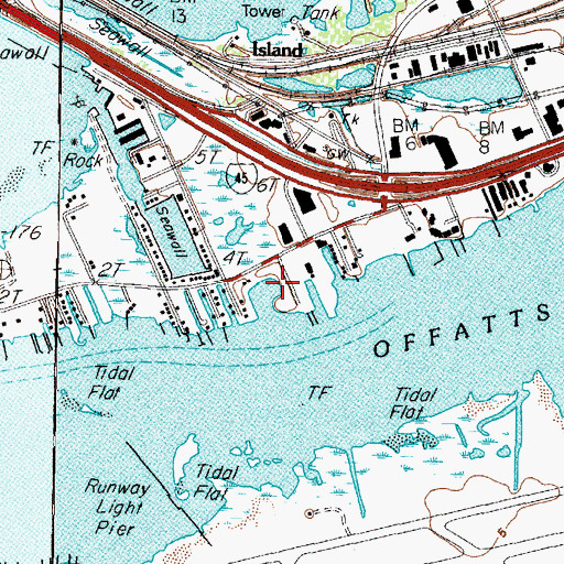 Topographic Map of Moody State School, TX