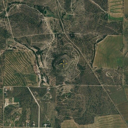 Aerial/Satellite Image of Mount Nebo, TX