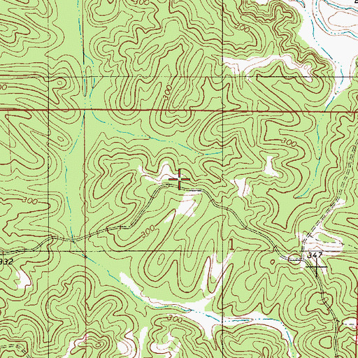 Topographic Map of Llano Grove Church (historical), AL