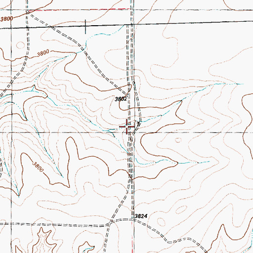 Topographic Map of Oil Well Windmill, TX