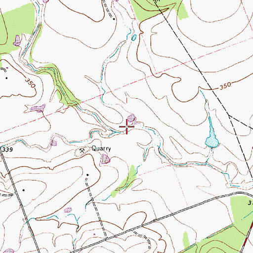 Topographic Map of Olmos Creek, TX