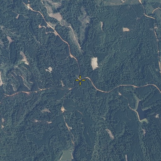 Aerial/Satellite Image of Lower Scotland School (historical), AL
