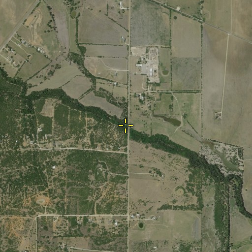 Aerial/Satellite Image of Post Oak Creek, TX