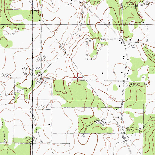 Topographic Map of Primrose School, TX