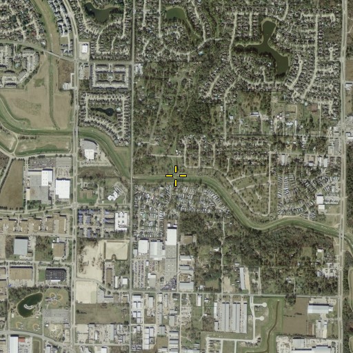 Aerial/Satellite Image of Rolling Fork, TX