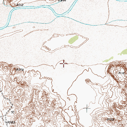 Topographic Map of Rosita Creek, TX