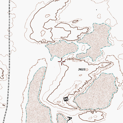 Topographic Map of Salt Basin, TX