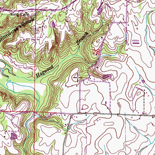 Topographic Map of Masterson School (historical), AL