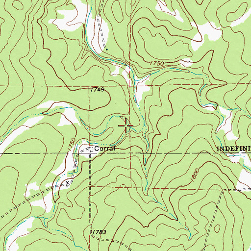 Topographic Map of Schmidt Branch, TX