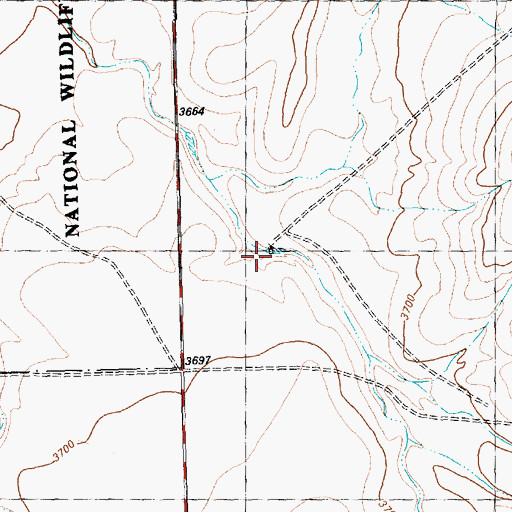 Topographic Map of Schoolhouse Windmill, TX