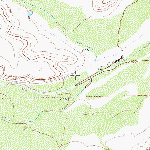 Topographic Map of Sixshooter Draw, TX