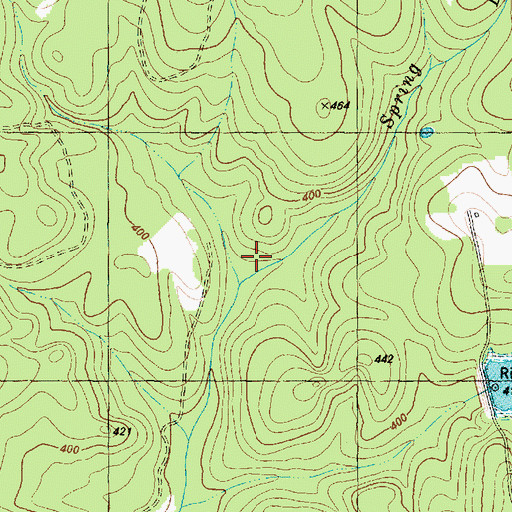 Topographic Map of Spring Branch, TX