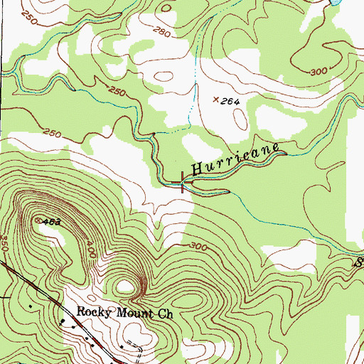 Topographic Map of Spring Creek, TX