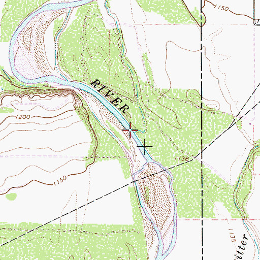 Topographic Map of Spring Creek, TX