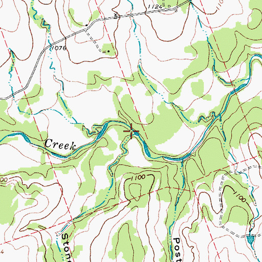 Topographic Map of Stone Quarry Hollow, TX