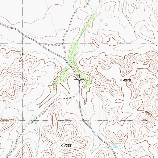 Topographic Map of Stone Tank, TX