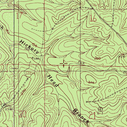 Topographic Map of New Bethel Methodist Episcopal Church, AL