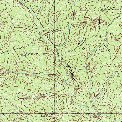Topographic Map of Upper Wildcat Windmill, TX
