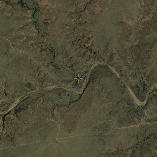 Aerial/Satellite Image of Wason Draw, TX