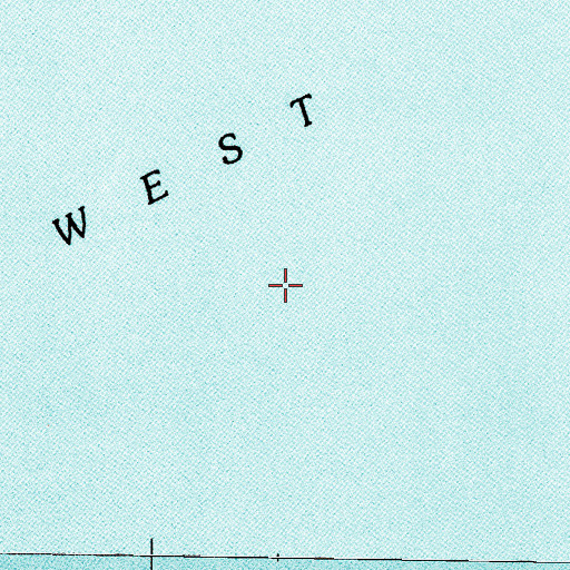 Topographic Map of West Bay, TX