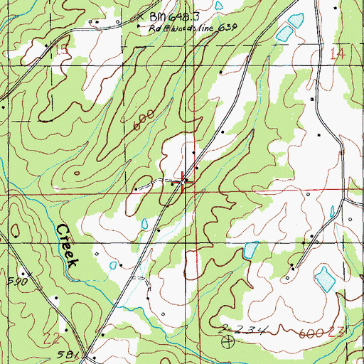 Topographic Map of Faith Rescue Mission Farm, AL