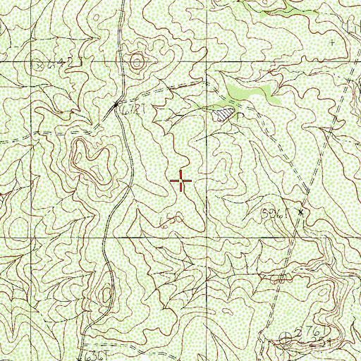 Topographic Map of Apache Ranch, TX