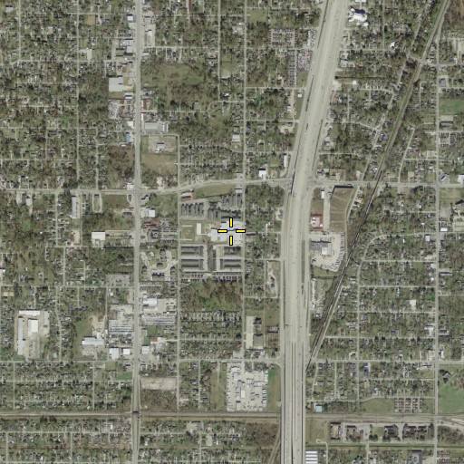 Aerial/Satellite Image of Bowie School, TX