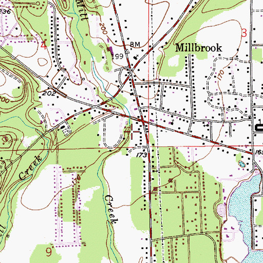 Topographic Map of Pistol Park, AL