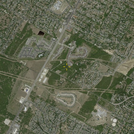 Aerial/Satellite Image of Davis Hill, TX