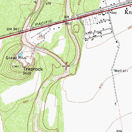 Topographic Map of Dry Frio River, TX