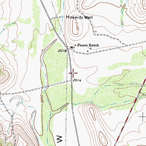 Topographic Map of Government Canyon, TX