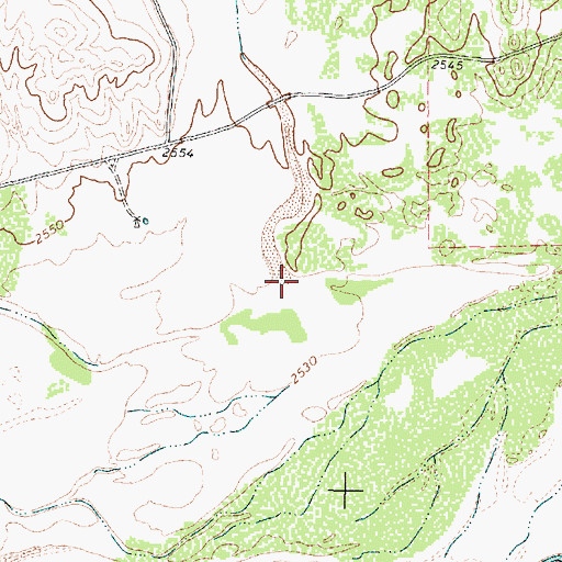 Topographic Map of Government Canyon, TX