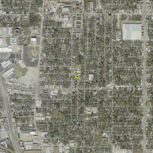 Aerial/Satellite Image of Janowski School, TX
