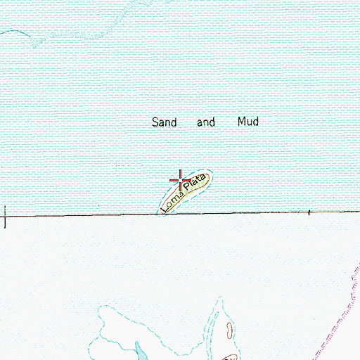 Topographic Map of Loma Plata, TX