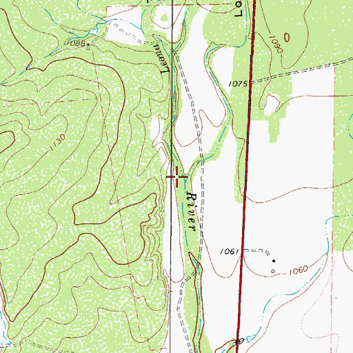 Topographic Map of Long Hollow, TX