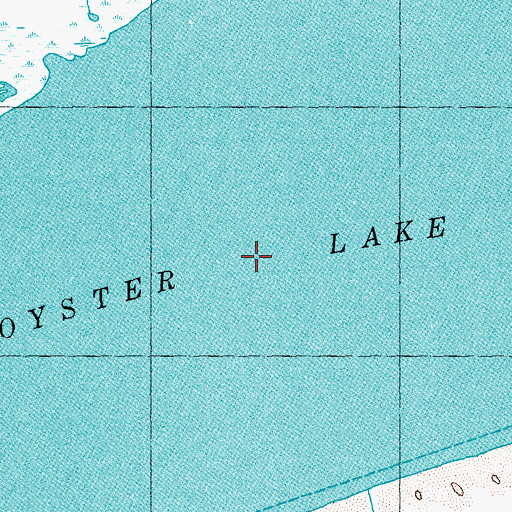 Topographic Map of Oyster Lake, TX