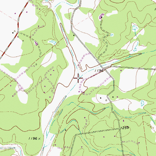Topographic Map of Pipe Creek, TX