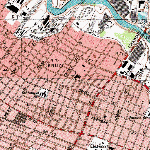 Topographic Map of Ripley Foundation, TX