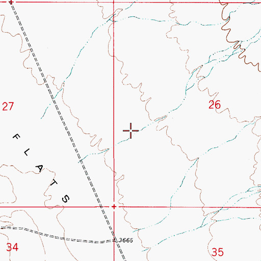 Topographic Map of Salt Basin, TX