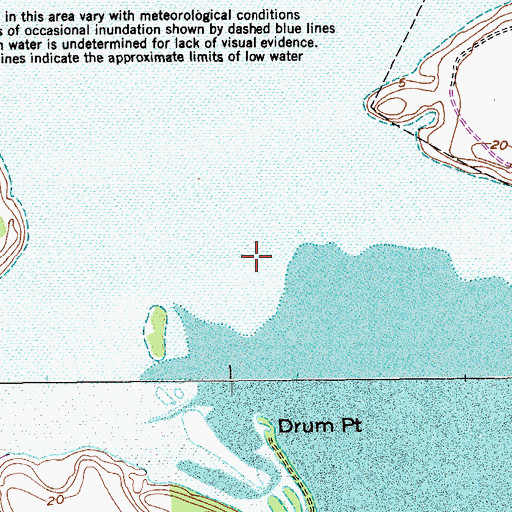 Topographic Map of San Fernando Creek, TX