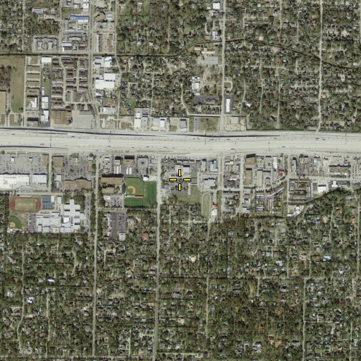 Aerial/Satellite Image of Spring Branch Junior High School, TX