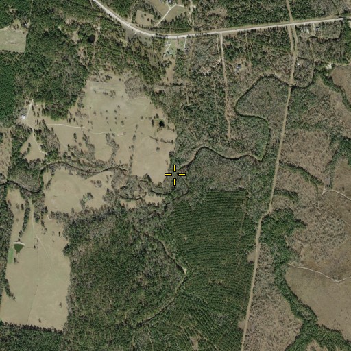 Aerial/Satellite Image of Sutton Creek, TX